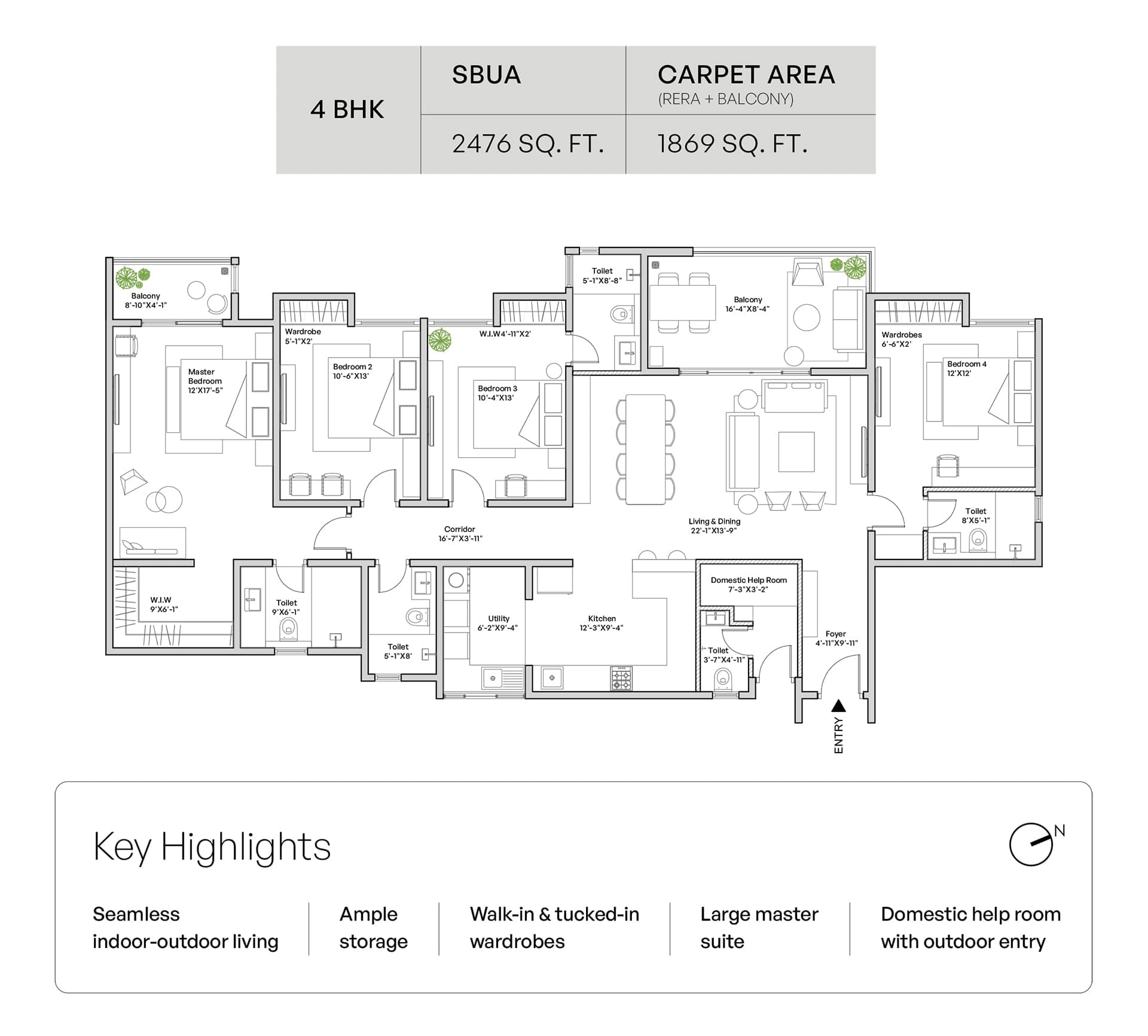 4 BHK